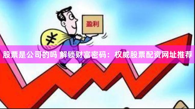 股票是公司的吗 解锁财富密码：权威股票配资网址推荐